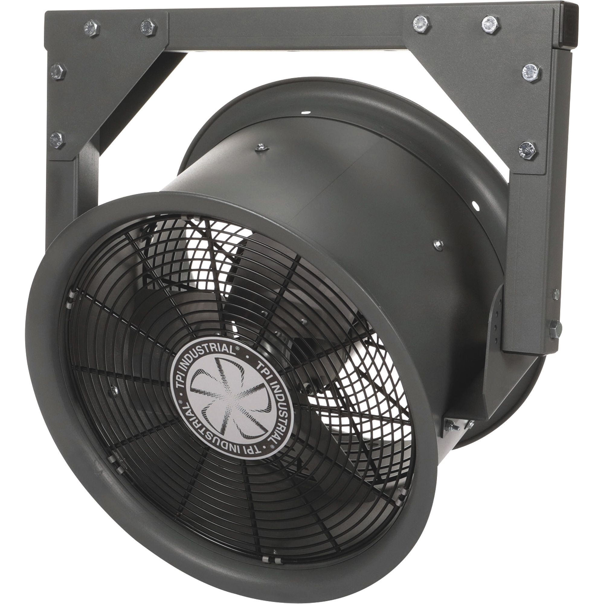 TPI High-Velocity Wall Mount Air Circulator Fan - 18in. Diameter, 3000 CFM, Model# HV18-208-240V